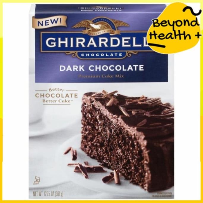 

GHIRARDELLI DARK CHOCOLATE PREMIUM CAKE MIX - 361 GRAM DC51C1215