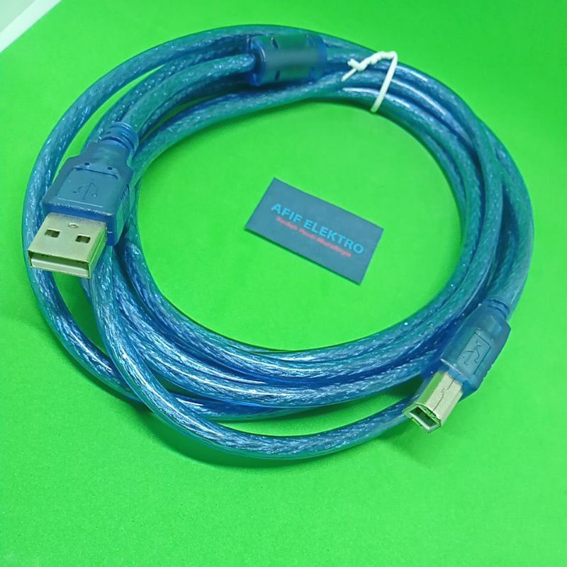 Kabel USB Printer/Cutting Sticker Panjang 1.5 M dan 3.5 M [Bisa COD]
