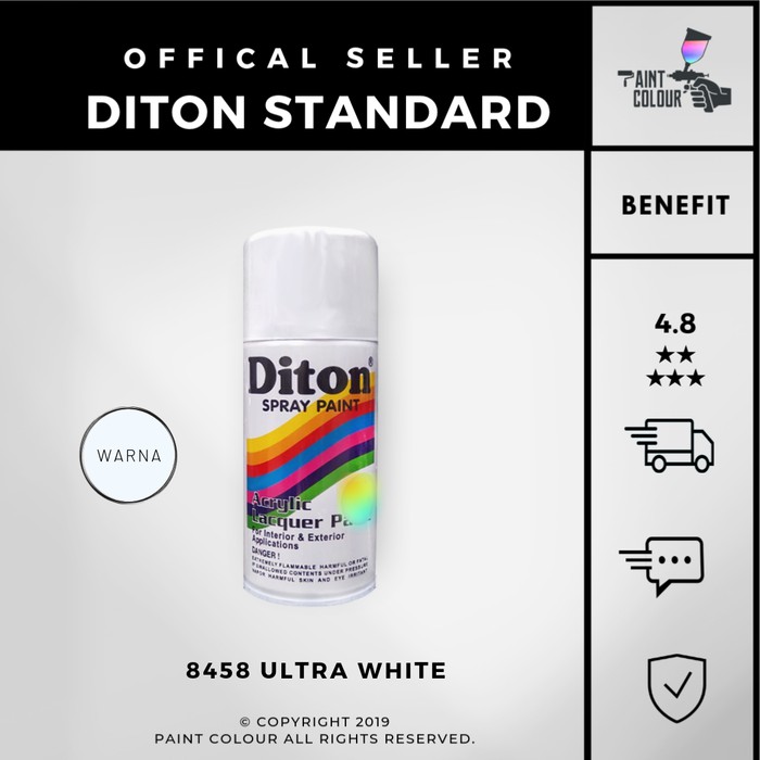 Diton 8458 Ultra White Cat Semprot