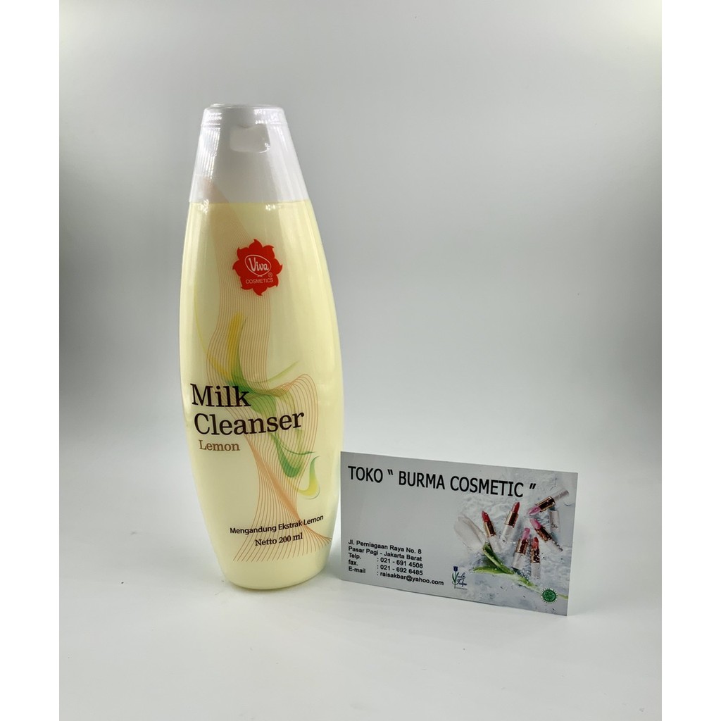 VIVA MILK CLEANSER LEMON 200 ML