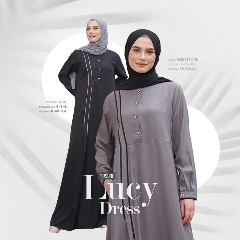 LUCY dress mysure_Dress Remaja dan Busui Jumbo dress