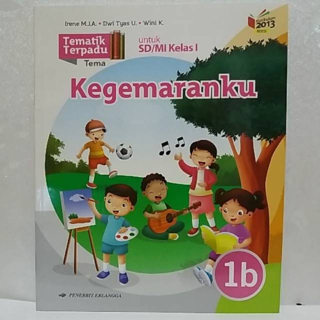 TEMA KEGEMARANKU 1B SD/MI KELAS 1 2013 REVISI
