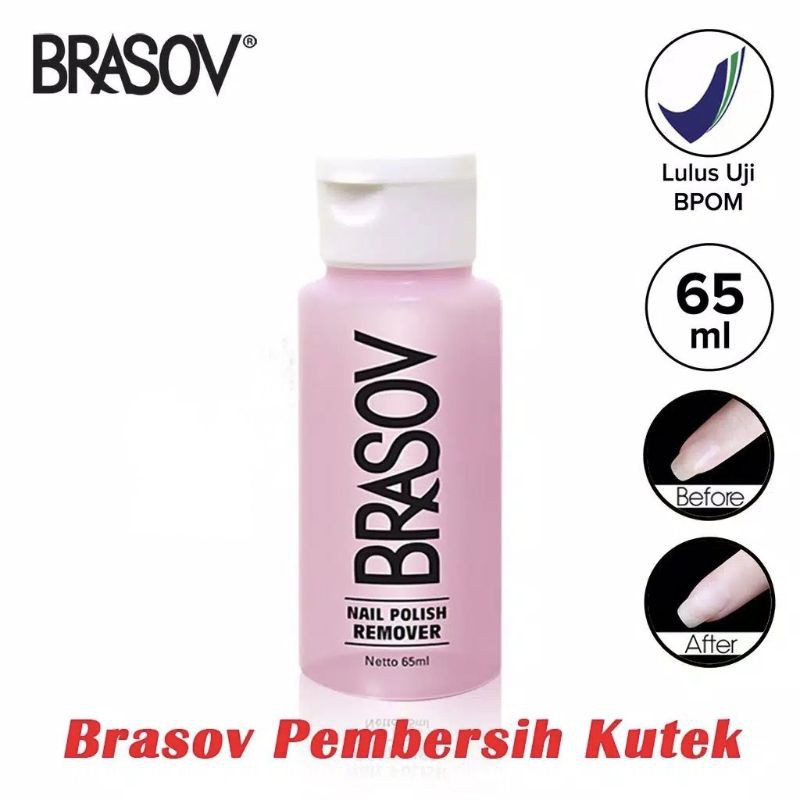 PEMBERSIH KUTEK BRASOV / NAIL POLISH REMOVER / ASETON