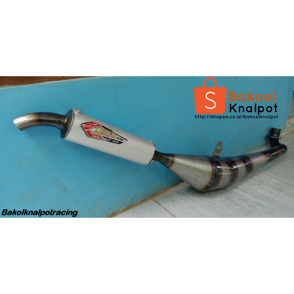 Knalpot Racing Creampie Fiz R Plat