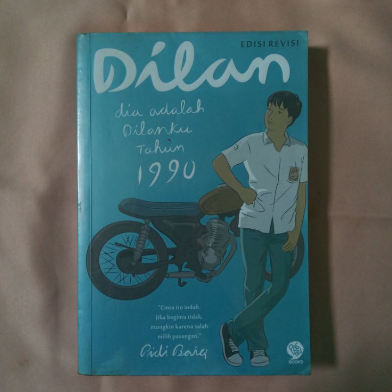 Novel Dilan 1990 - Pidi Baiq (Preloved) ORI