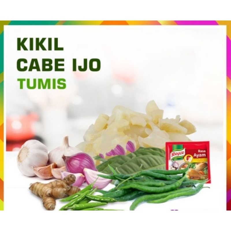 

paket tumis kikil cabe hijau siap masak 500 gram