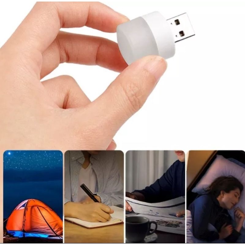 Lampu LED Mini USB Lampu Belajar Portable Lampu Tidur Night Light