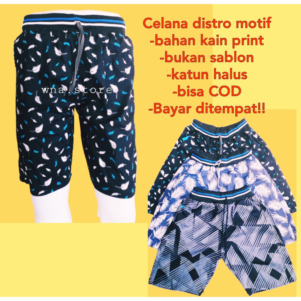 CELANA KATUN STRETCH - Celana Rip Motif - Celana Distro Pria - Celana Kolor Murah