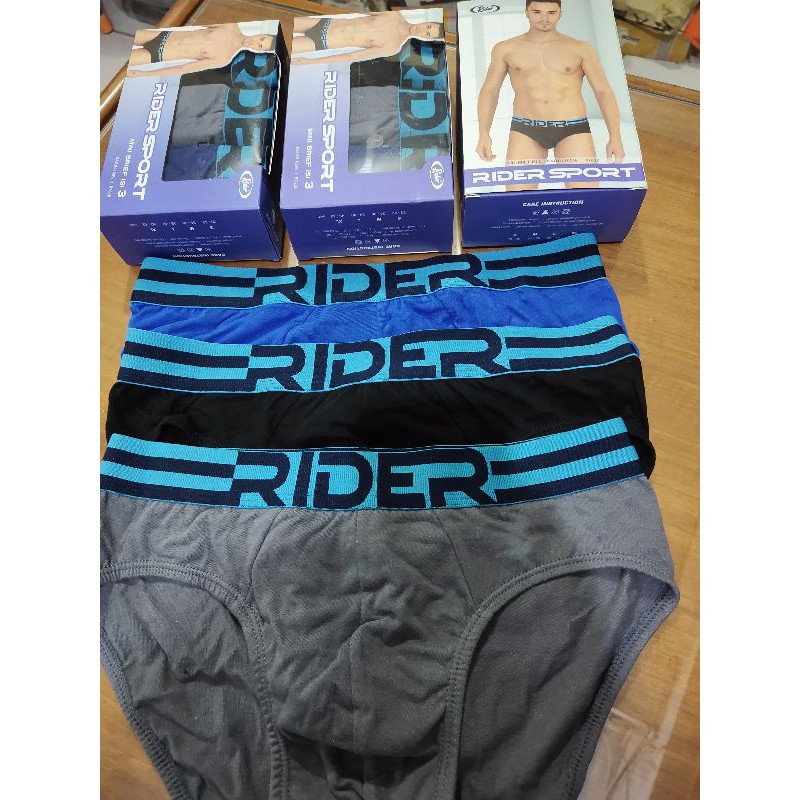 CELANA DALAM RIDER SPORT 762 / CD PRIA / CD RIDER SPORT 762 PASTI ORI, PASTI READY 1 PACK 3 PCS