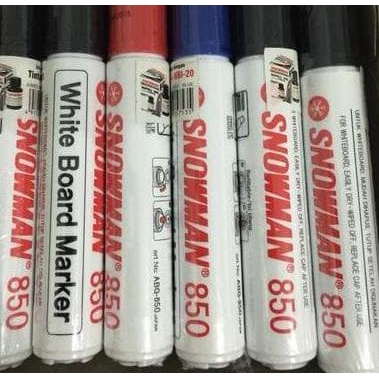 

♥ Spidol Jumbo Besar Snowman 850 Whiteboard Marker Ω