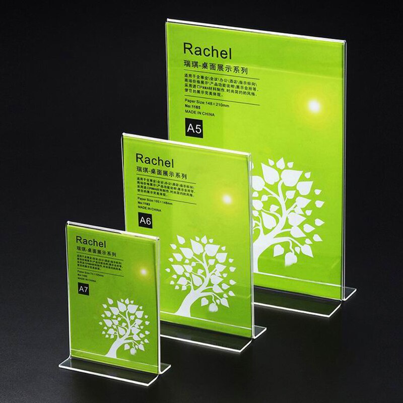 

Acrylic Promosi Meja - cetak insert paper 2sisi, kertas AP150gsm