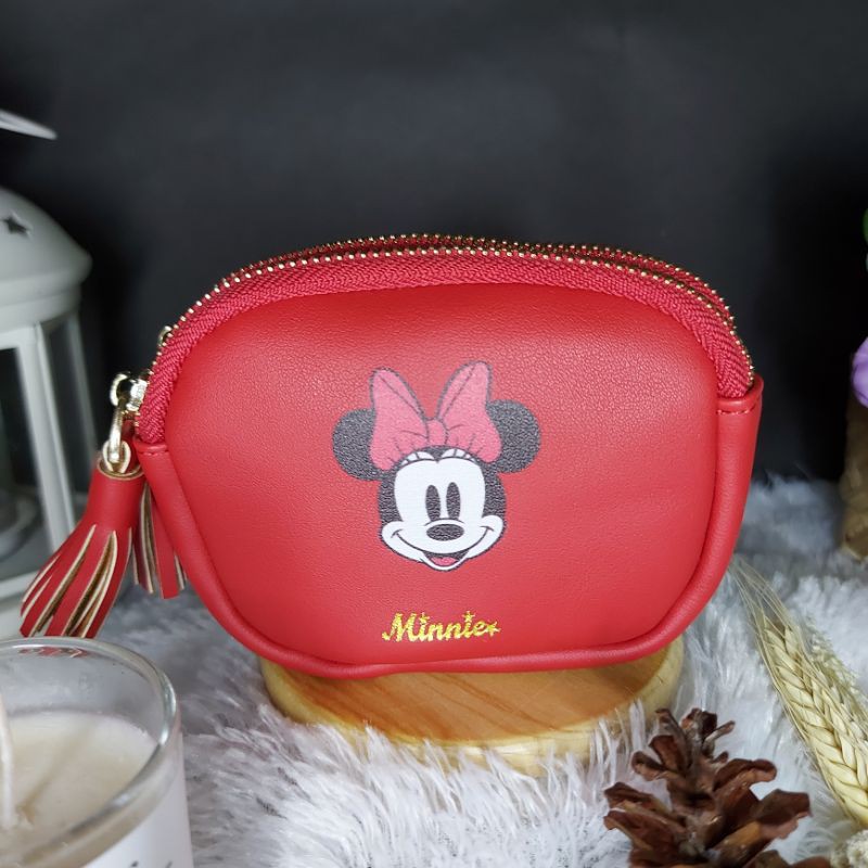 Coin Pouch Disney Dompet Koin - Minnie