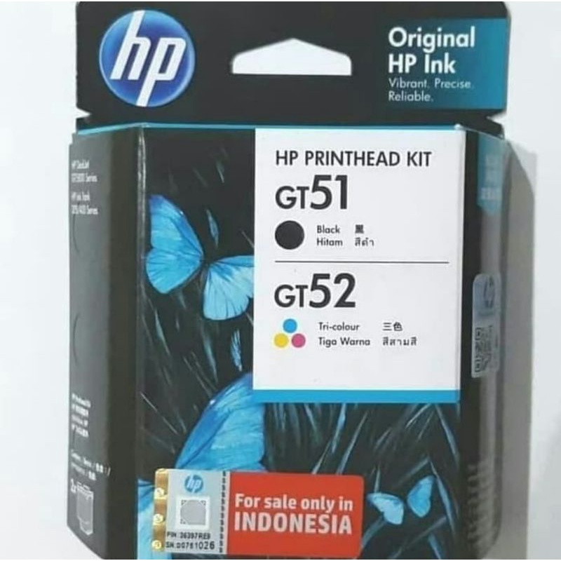 print head hpGT5810 GT5820 M0H505A black dan M0H51 colour