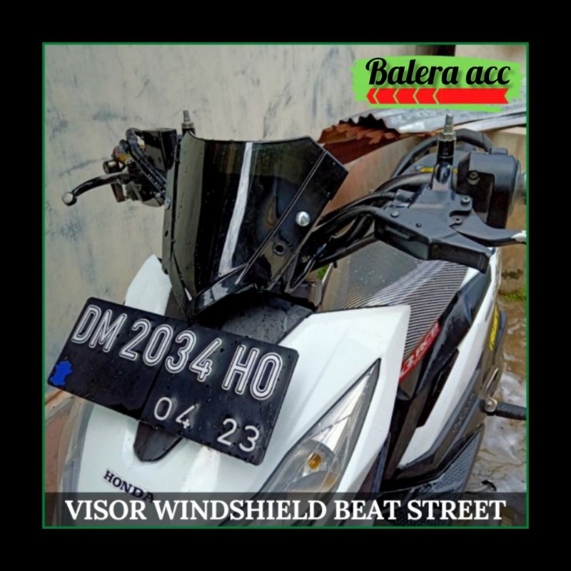 Visor Beat Street dan Xride Old