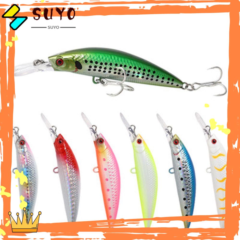 Suyo Umpan Pancing Crankbait Bentuk Ikan Kecil 16.6g 8.7cm