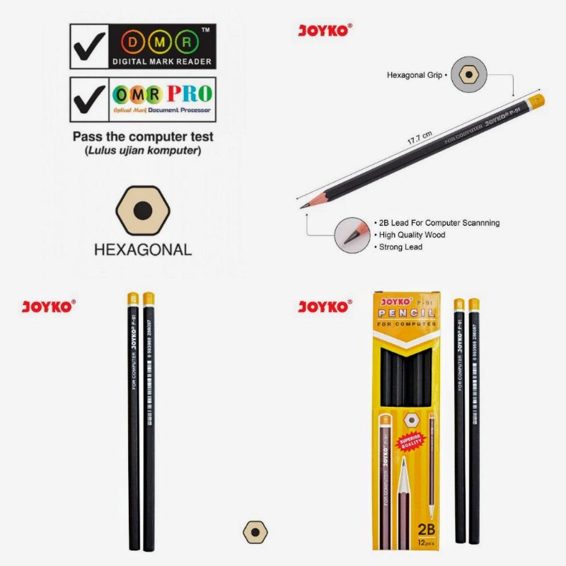 

PENSIL 2B JOYKO P-91/P88