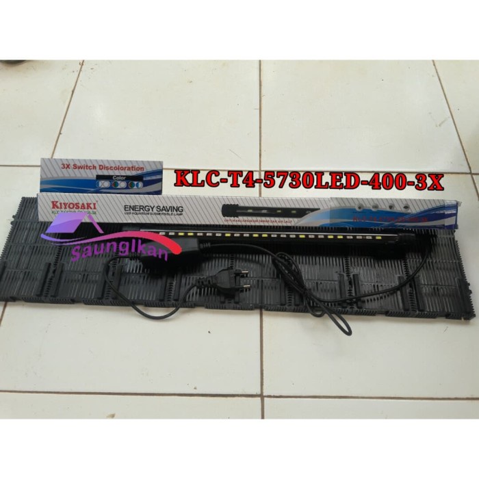 Lampu celup Led Aquarium Kiyosaki 40cm modul 3 warna cahaya.
