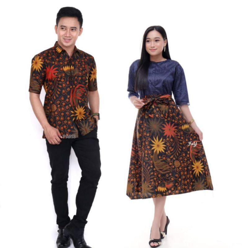 COUPLE BROKAT  COUPLE DRESS BATIK BROKAT