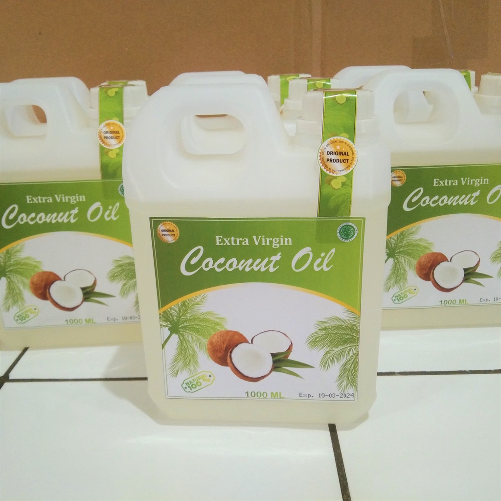 Minyak VCO Extra Virgin Coconut Oil Minyak Kelapa murni Original Untuk Kecantikan Dan Perawatan