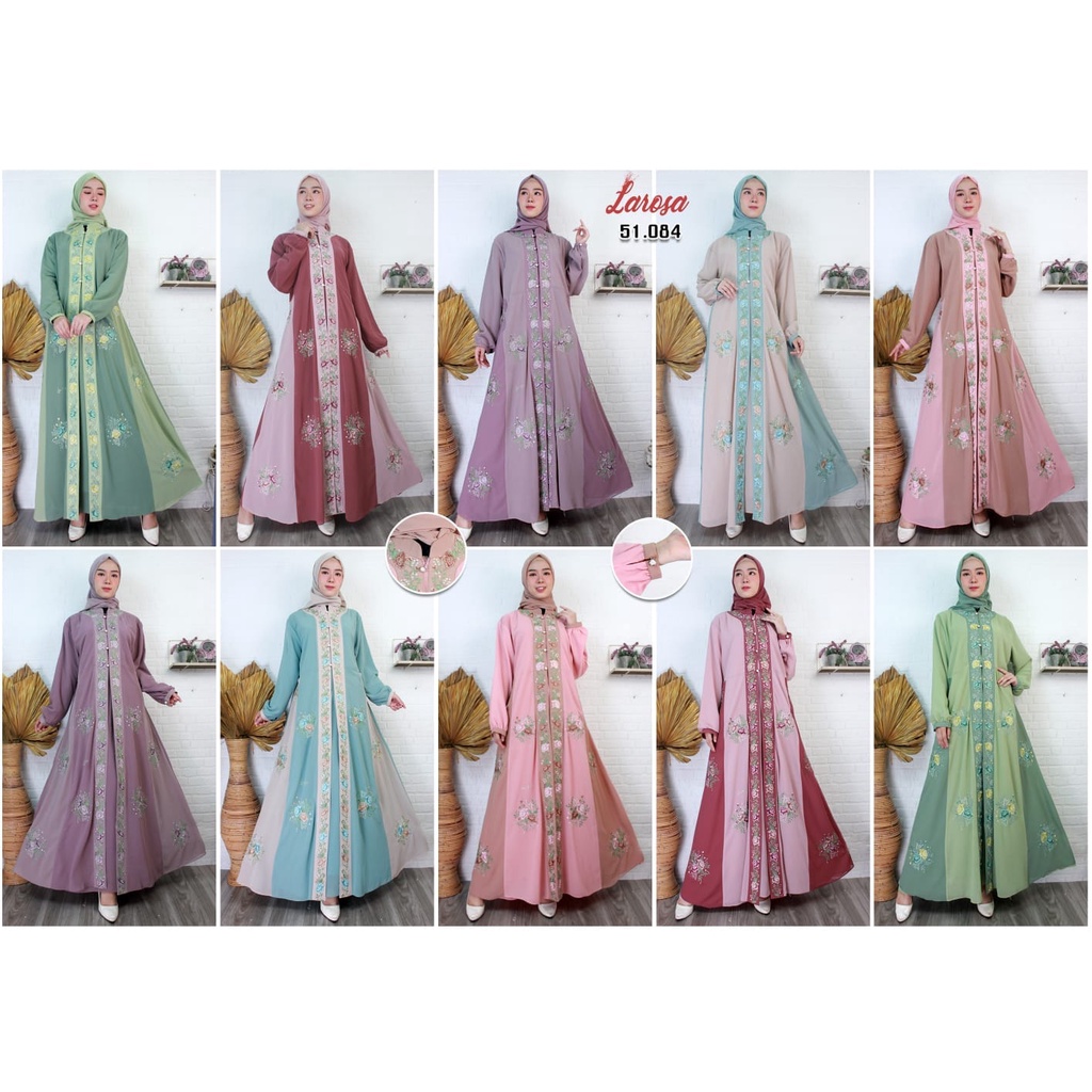 Jumbo / Gamis / Gamis Ceruti / Gamis Ceruti Bordir / Gamis Bordir / Gamis Bordir Ceruti 084