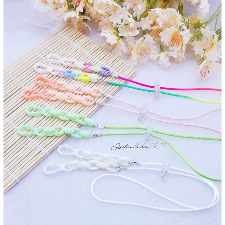 Strap mask chain gembul soft beli 10 free 2