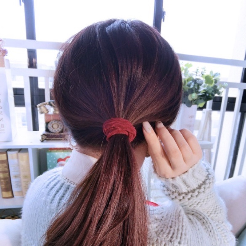 MJ Ikat Rambut Elastis / Hair Tie Rubber Band Mix Warna