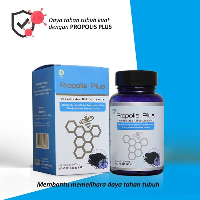 Toga Nusantara Jaya - Propolis Plus 60 kapsul