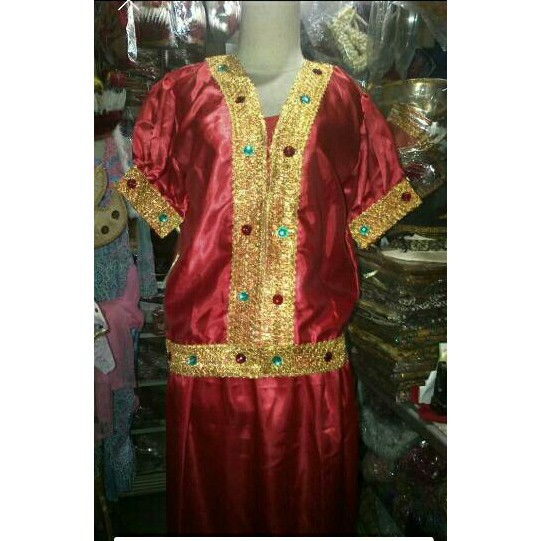 baju adat Sulawesi/baju bodo TK/SD