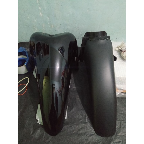 Spakbor depan belakang Supra x 125 D lama bahan abs
