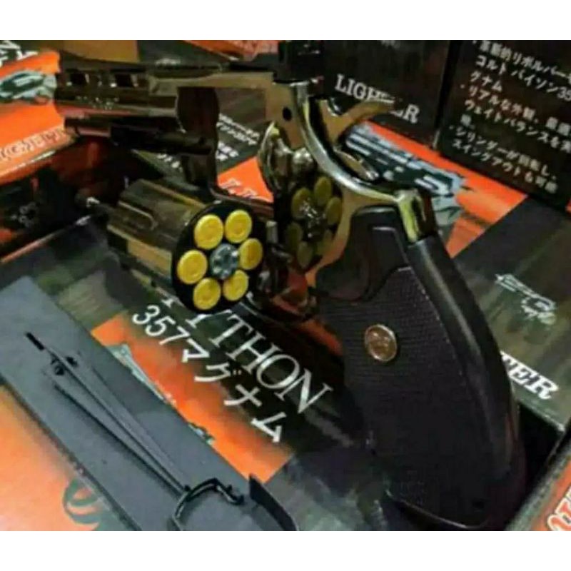 Korek Pistol Colt Python Revolver 357