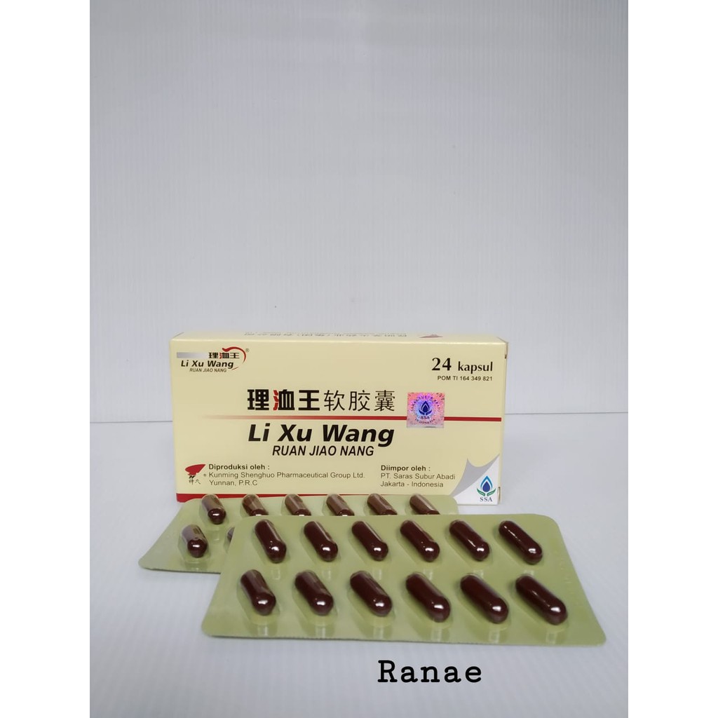 Li xu wang capsule 24s lixu wang 24s