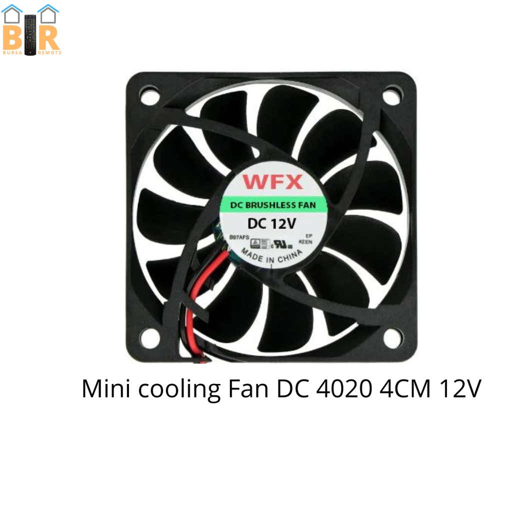 MINI COOLING FAN DC 40x40mm-12V)