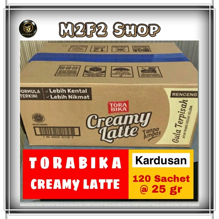 

Kopi Torabika Creamy Latte Sachet - 25 gr