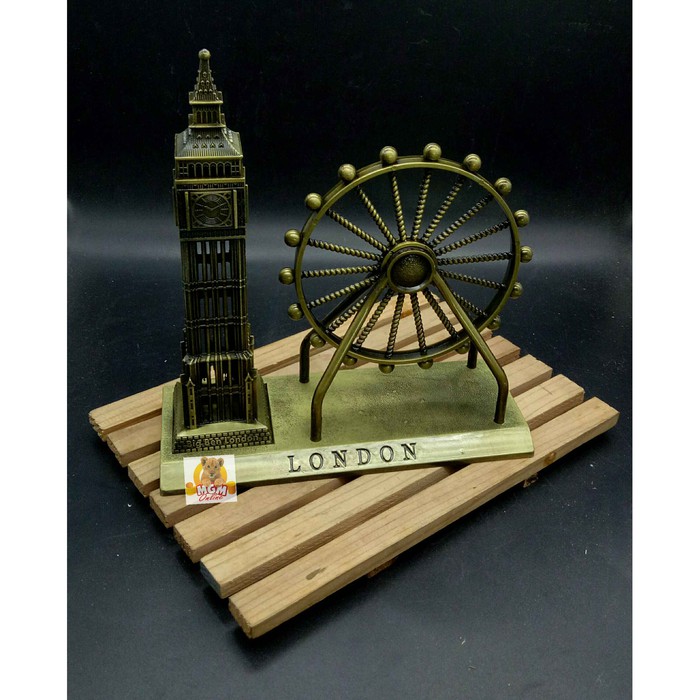 Souvenir 2in1 Big Ben &amp; London Eye / Souvenir Oleh2 London England