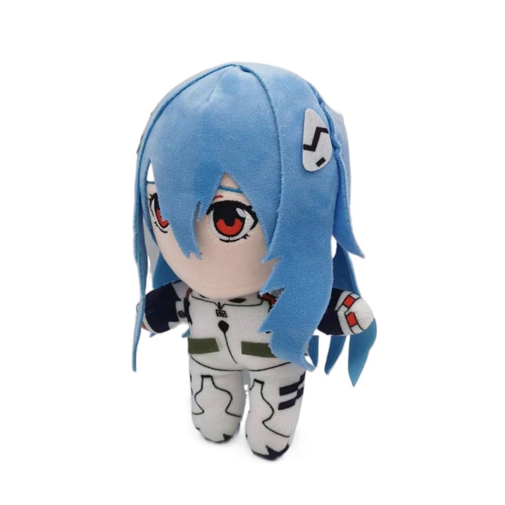 Needway   Evangelion EVA Plush Doll Natal Untuk Anak Anime Ayanami Rei Kartun Boneka Cosplay Mainan Mewah