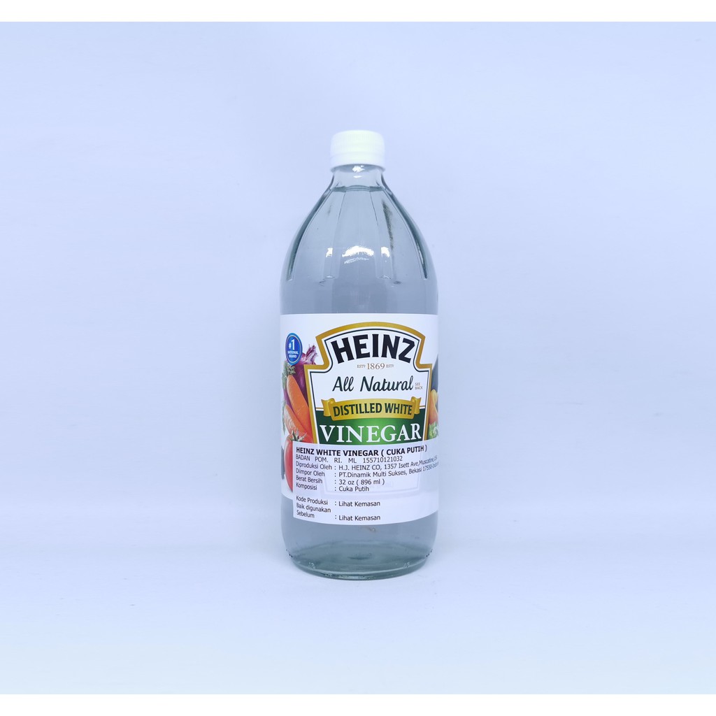 

HEINZ DISTILLED WHITE VINEGAR CUKA PUTIH 896ML