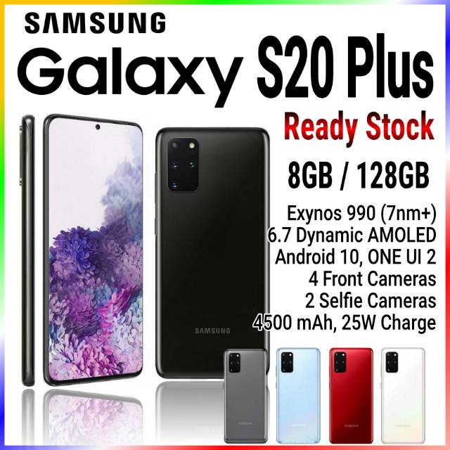Samsung Galaxy S20 Plus S20 100 Original And New Garansi International Global Indonesia