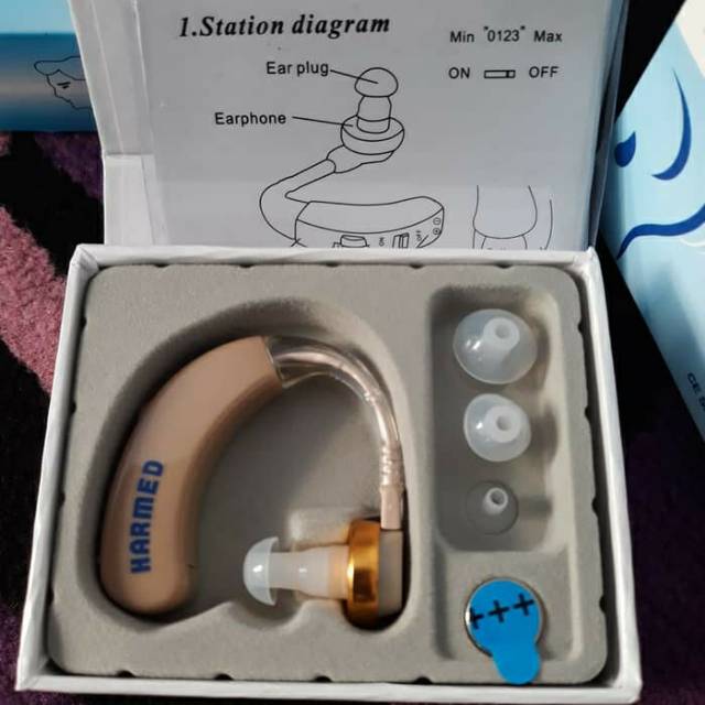 Alat Bantu Dengar Belakang Telinga (BTE Hearing Aid) HARMED CTS-99 BONUS BATERAI