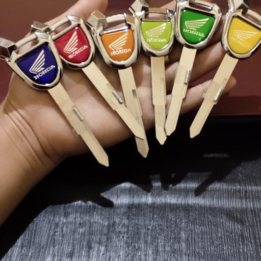 BAHAN DUPLIKAT KUNCI MOTOR HONDA VARIASI KEYBLANK New CBR SONIC