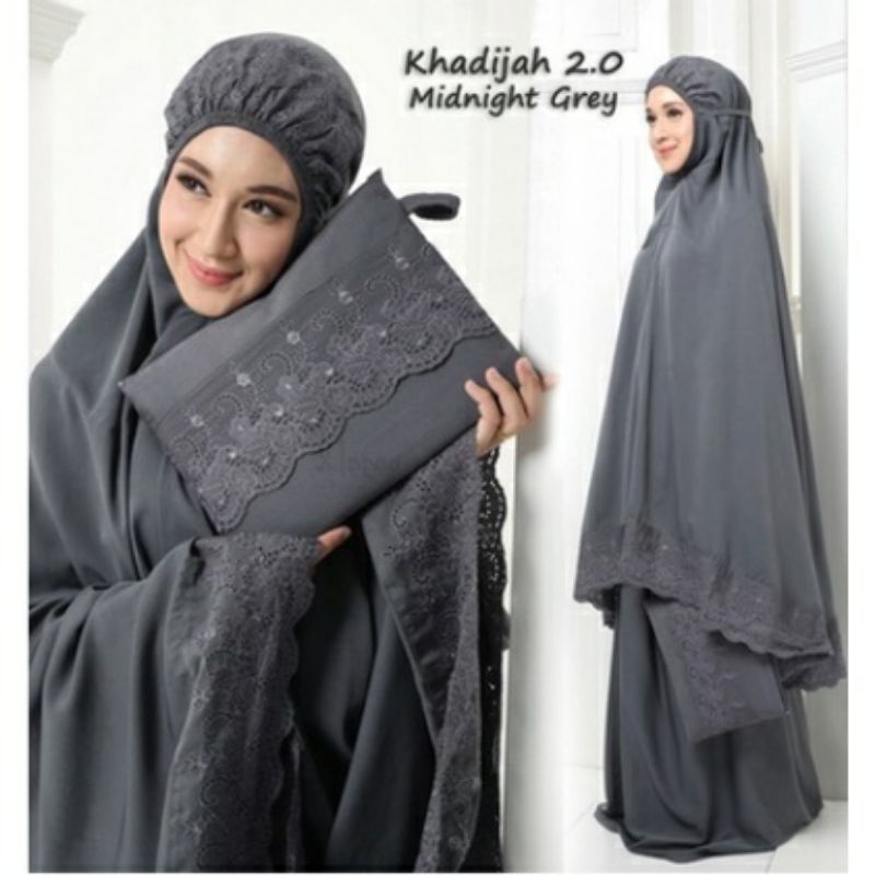 MUKENA KHADIJAH MUKENA MURAH MUKENAH KHADIJAH TERBARU TELEKUNG