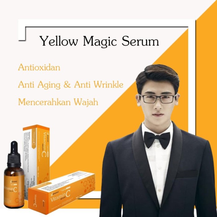 yellow magic serum DISKON 2021