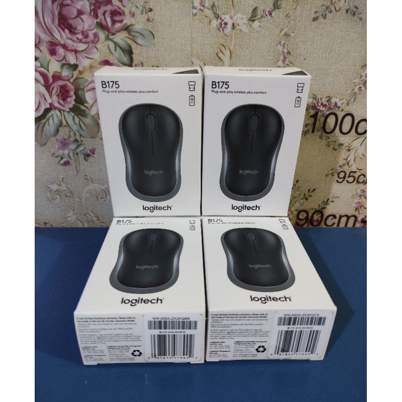 Logitech B175 Wireless Mouse Original Garansi Resmi Logitech