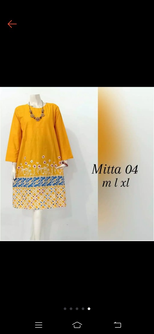 Terlaris Serut Genes Jelita Tunic Navbor Yelbor Whitbor Creambor Tunik Batik Modern Hrb030 Dolbi Dob