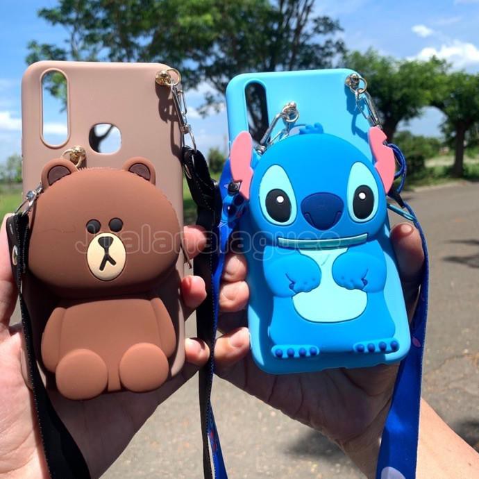 case dompet koin dan tali infinix hot 9 play - infinix hot 9 - infinix note 7 lite - infinix smart 4