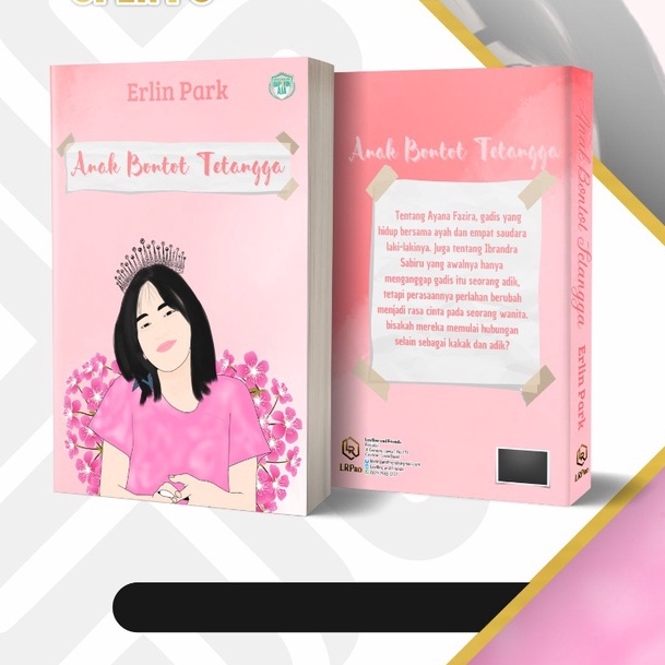 Buku Novel Anak Bontot Tetangga Novel Original Penerbit LovRinz