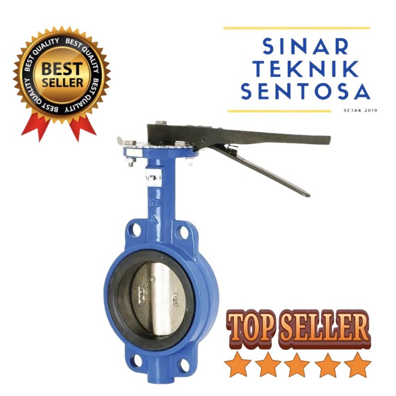 Butterfly valve Cast iron 5"