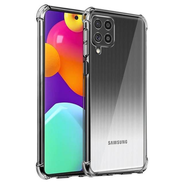 Anticrack Softcase Samsung M62 Case Jelly Transparan