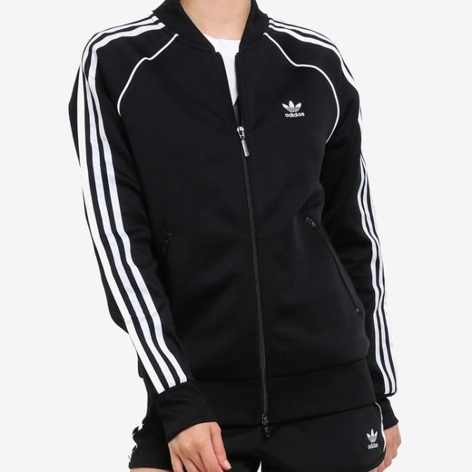 Jaket wanita adidas original sst tracktop primeblue