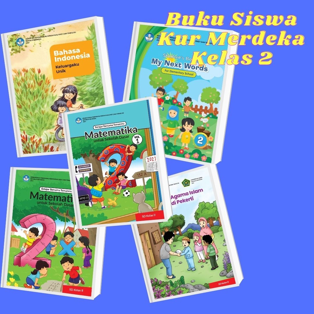 Jual BUKU SISWA KURIKULUM MERDEKA KELAS 2 SD/MI (KURIKULUM PENGGERAK ...