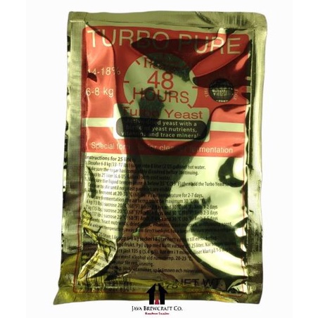 

Prestige turbo yeast 48H - 14 -18 % in 5 days (135 g)